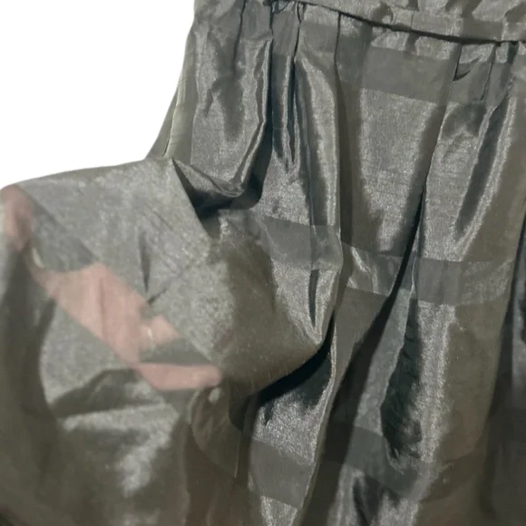 NWT Taylor Sleeveless Organza Little Black Cocktail Dress Sz 6 - Picture 8 of 13